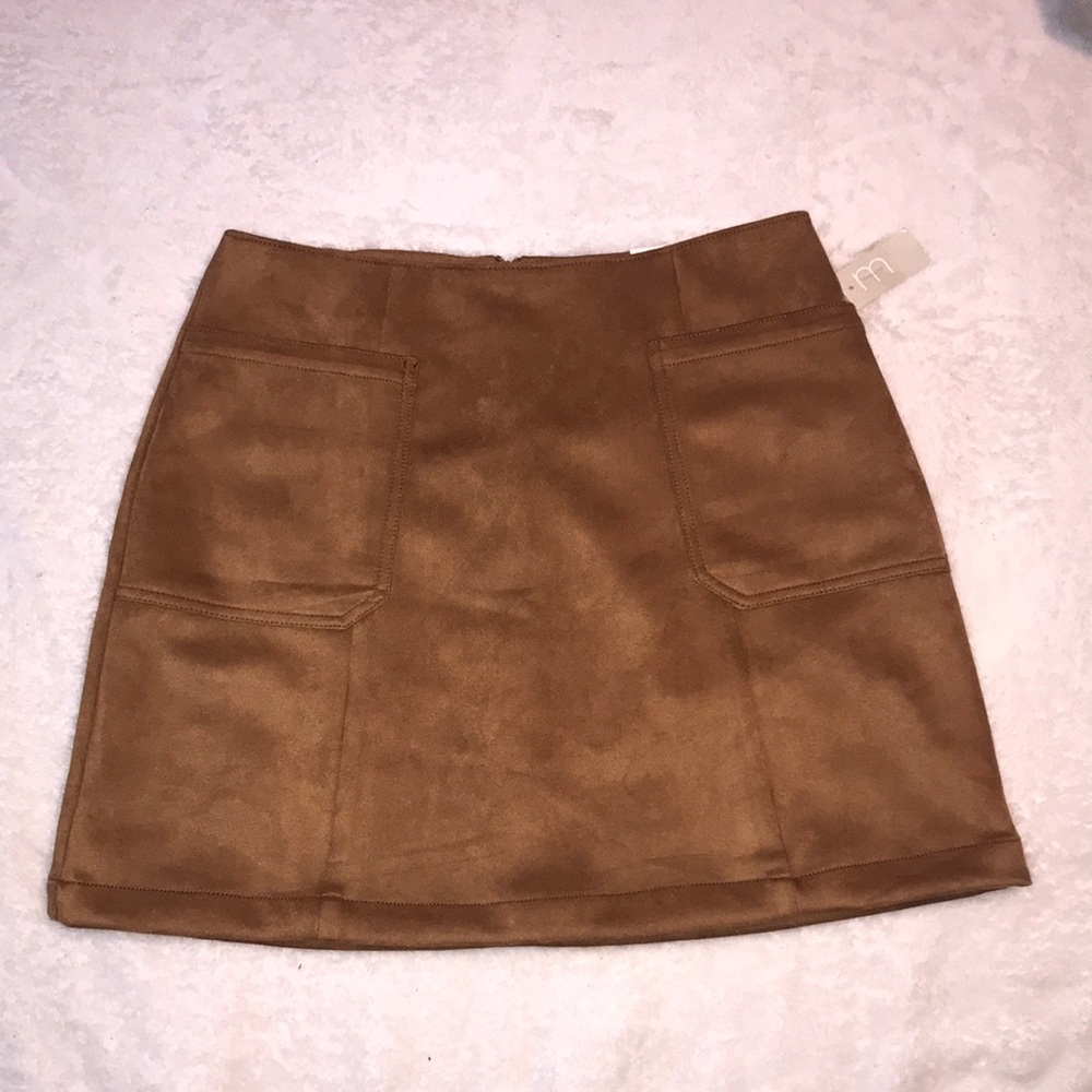 Maurices Chocolate Suede Skirt 🤎
